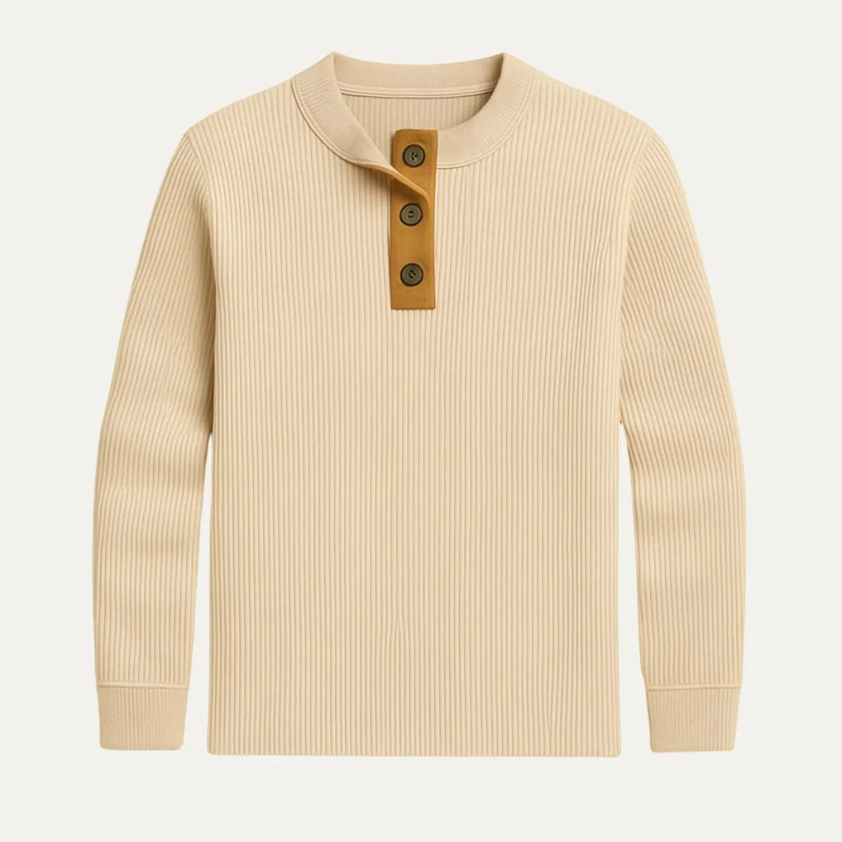 Herrtröja med Kvarts Dragkedja Klassisk Stil 1