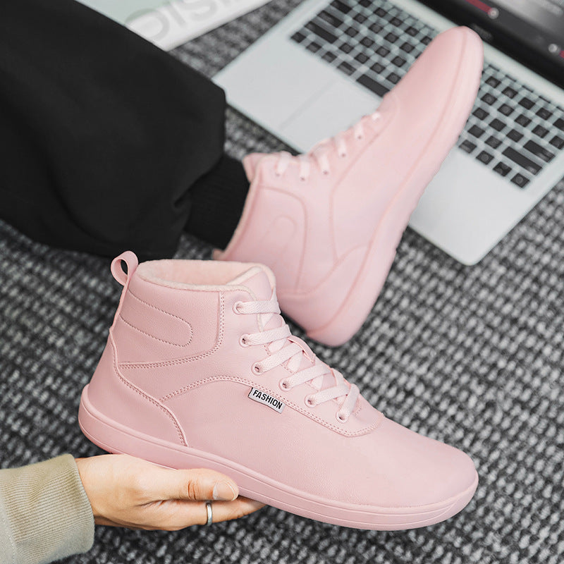 Höga Sneakers Dam Isolerade För Kalla Dagar 2
