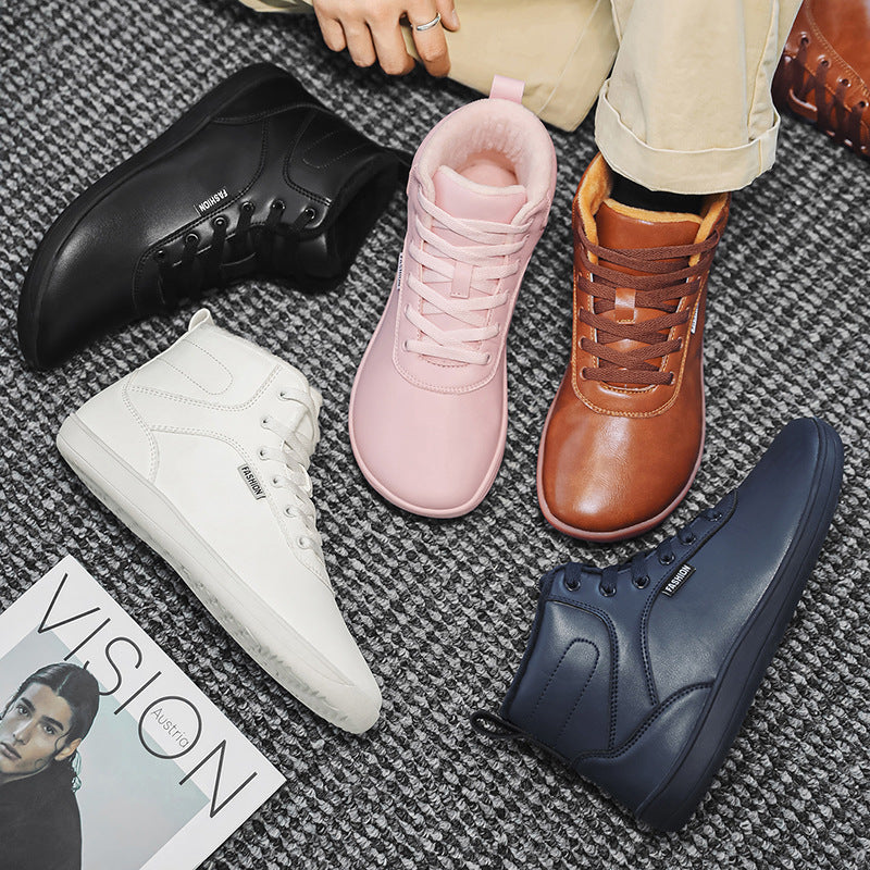 Höga Sneakers Dam Isolerade För Kalla Dagar 3