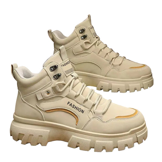 Höga Sneakers Dam Trendig Stil Med Halkfri Sula 0