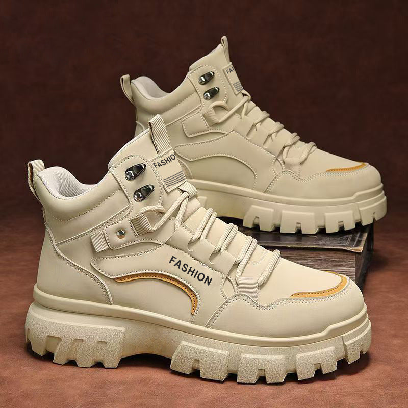Höga Sneakers Dam Trendig Stil Med Halkfri Sula 1