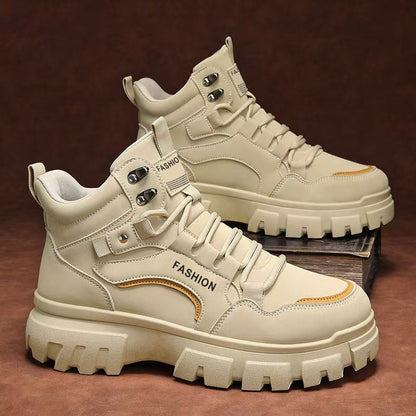 Höga Sneakers Dam Trendig Stil Med Halkfri Sula 1