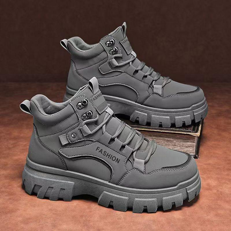 Höga Sneakers Dam Trendig Stil Med Halkfri Sula 2