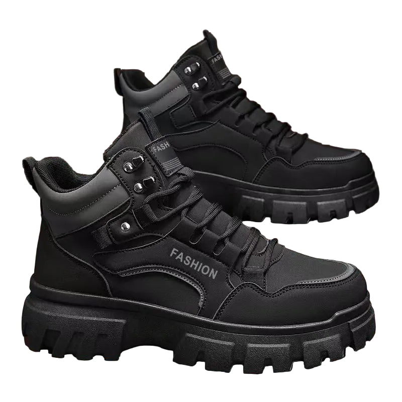 Höga Sneakers Dam Trendig Stil Med Halkfri Sula 5