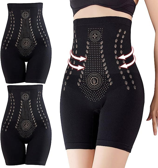 Högmidjade formkorrigerande shorts 0