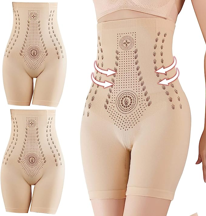 Högmidjade formkorrigerande shorts 1
