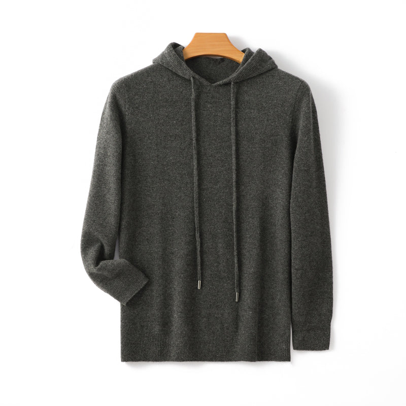 Hoodie Herr Ribbad Fåll Med Huva 3