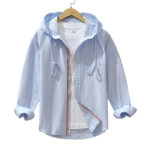 Hoodie med dragkedja för män 0