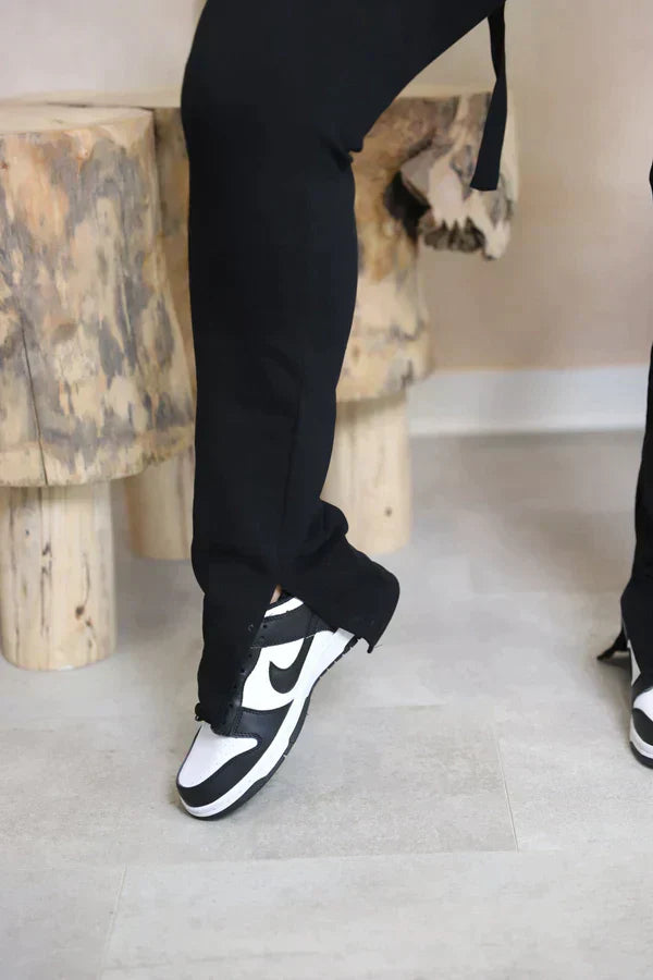 Kvinnors Sportbyxor Mjuk Bomullsblandning Elastisk Komfort 5