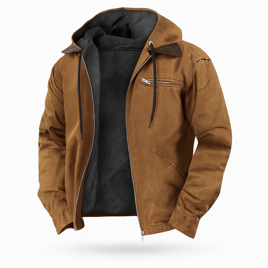 Herrens Bomberjacka i Vinterstil