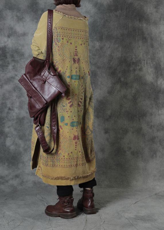 Klänning för kvinnor med O-hals och sidöppning 3