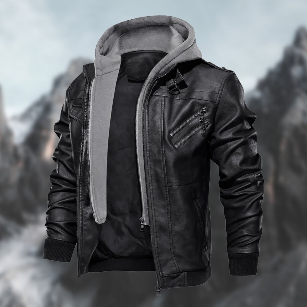 Herrjacka Höstjacka Elegant Slim Fit Polyester-1