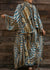 Kvinno Kimono Rånad Långärmad Bohemisk Stil 2