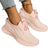 Kvinno Sneakers Casual Mode Fly Weaving 0