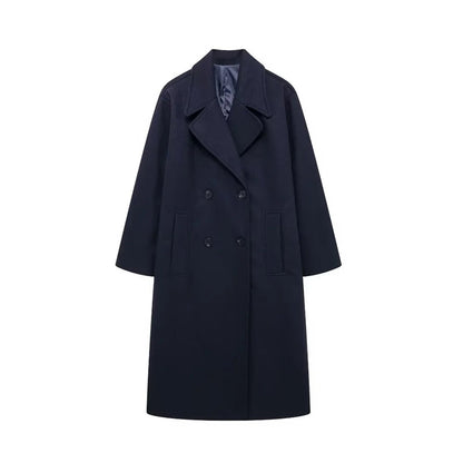 Kvinnojacka Elegant Vinterkappa i Hållbart Material 9