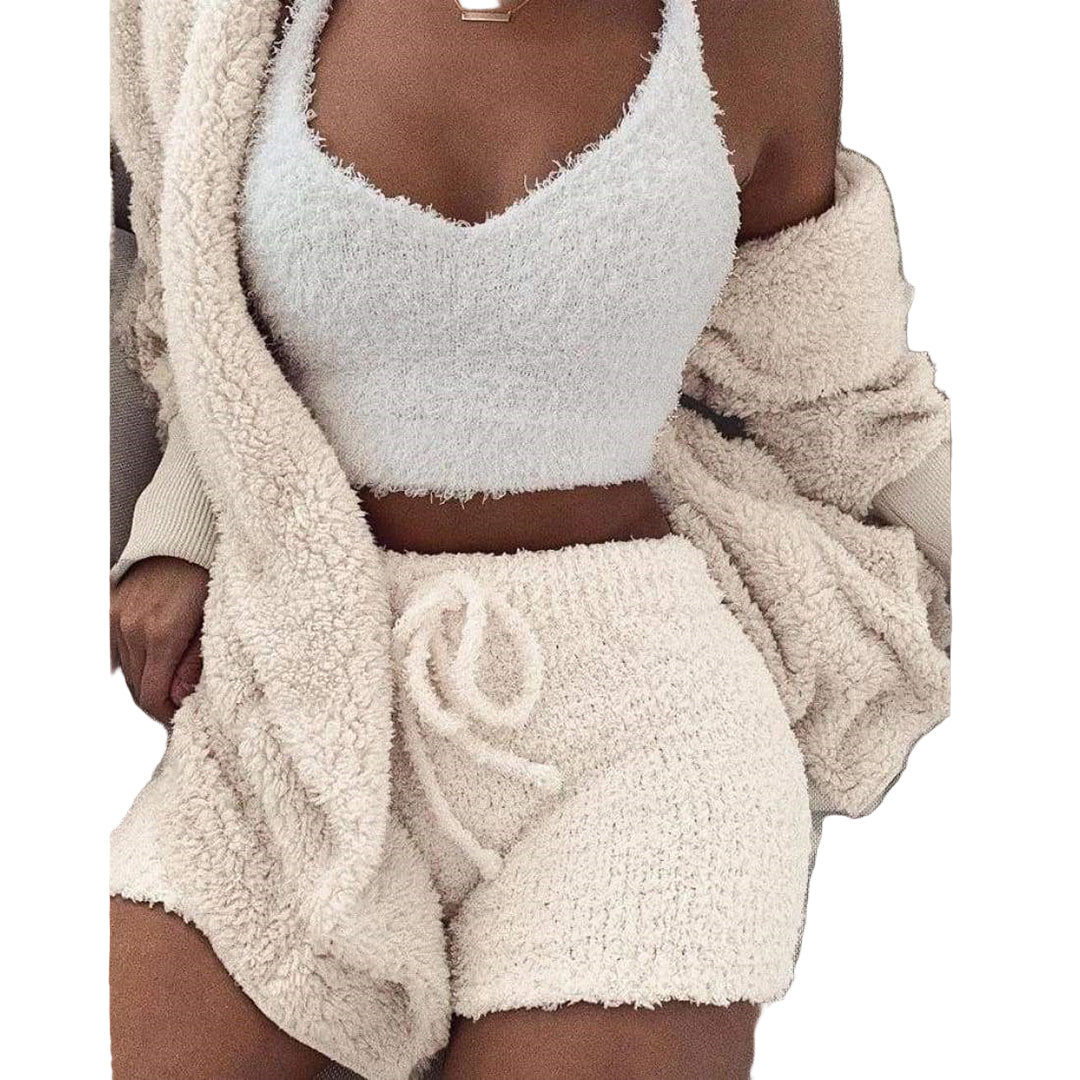 Kvinnors 3-delat Höstset Mysigt 0