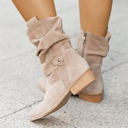 Kvinnors Ankelboots med Modern Design 3