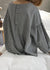 Kvinnors Asymmetrisk Blus Rutig Bomullsdesign 3