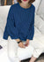 Kvinnors Asymmetrisk Blus Rutig Bomullsdesign 9