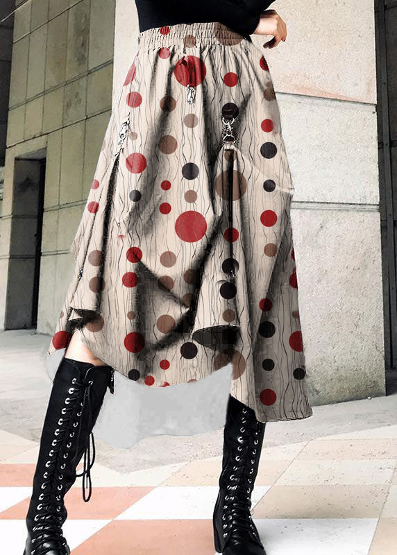 Kvinnors Asymmetrisk Designad Kjol i Svart 8