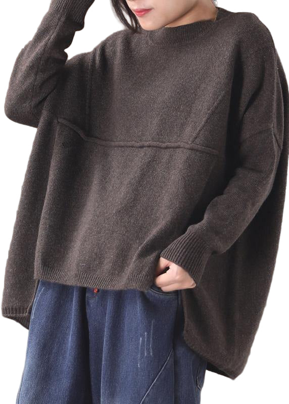 Kvinnors Asymmetrisk Topp Vintage Stil 0