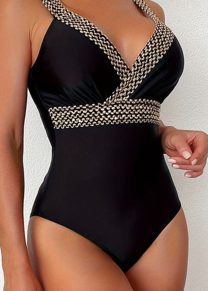 Kvinnors Badkläder Bodysuit Boho Stil 2