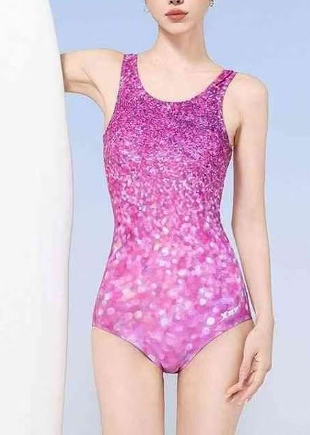 Kvinnors Badkläder Bodysuit med Rostryck 2