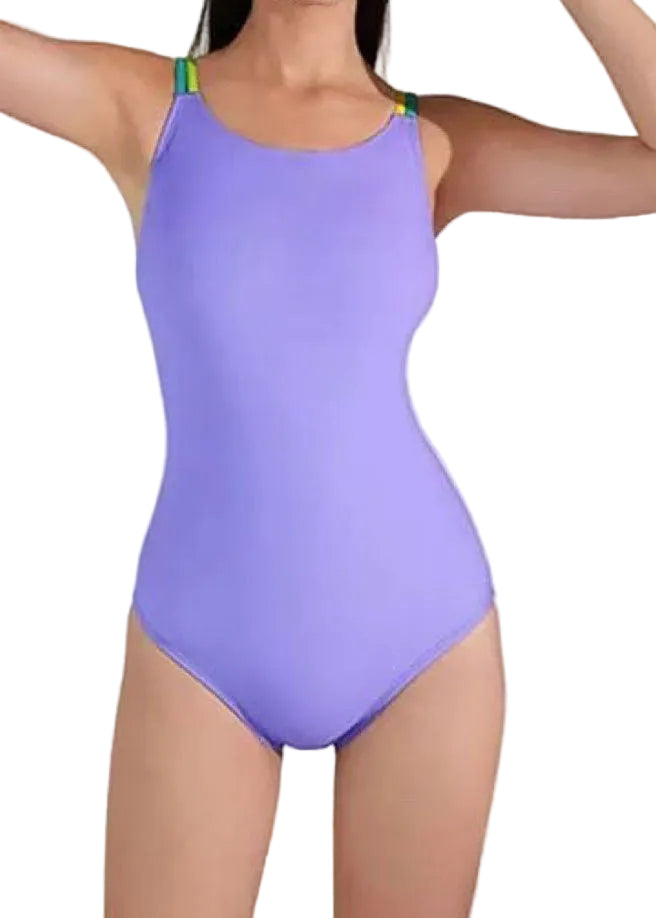 Kvinnors Badkläder Rygglös Bodysuit 0