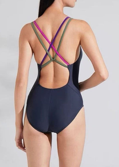 Kvinnors Badkläder Rygglös Bodysuit 4