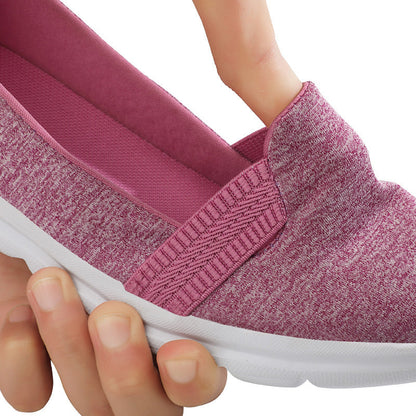Kvinnors Ballerinor Slip-On med Elastiska Remmar 3