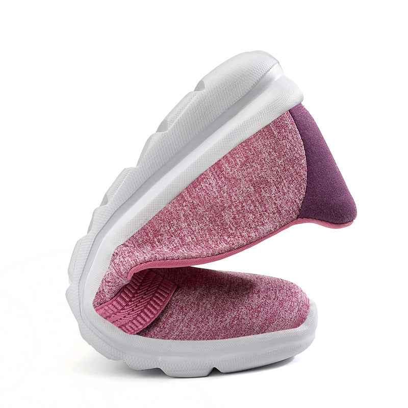 Kvinnors Ballerinor Slip-On med Elastiska Remmar 4