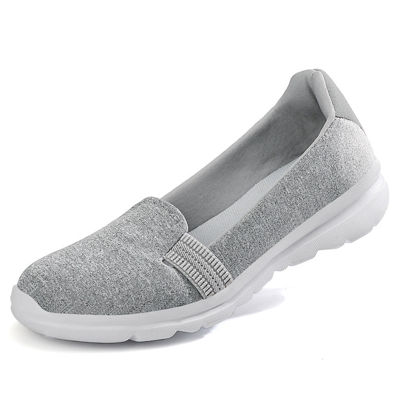 Kvinnors Ballerinor Slip-On med Elastiska Remmar 6