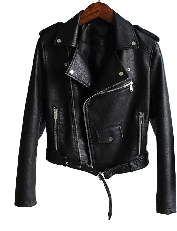 Kvinnors Beskuren Jacka Modern Stil 0