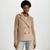 Kvinnors Blazer Kappa Stickad Materialblandning 0