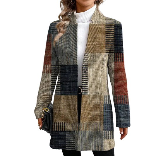 Kvinnors Blazer Med Tidlös Design 0
