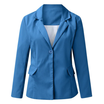 Kvinnors Blazer Med Tidlös Design 13