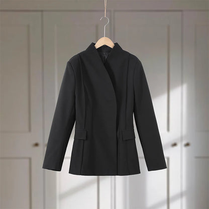 Kvinnors Blazer Set med Vida Ben 12