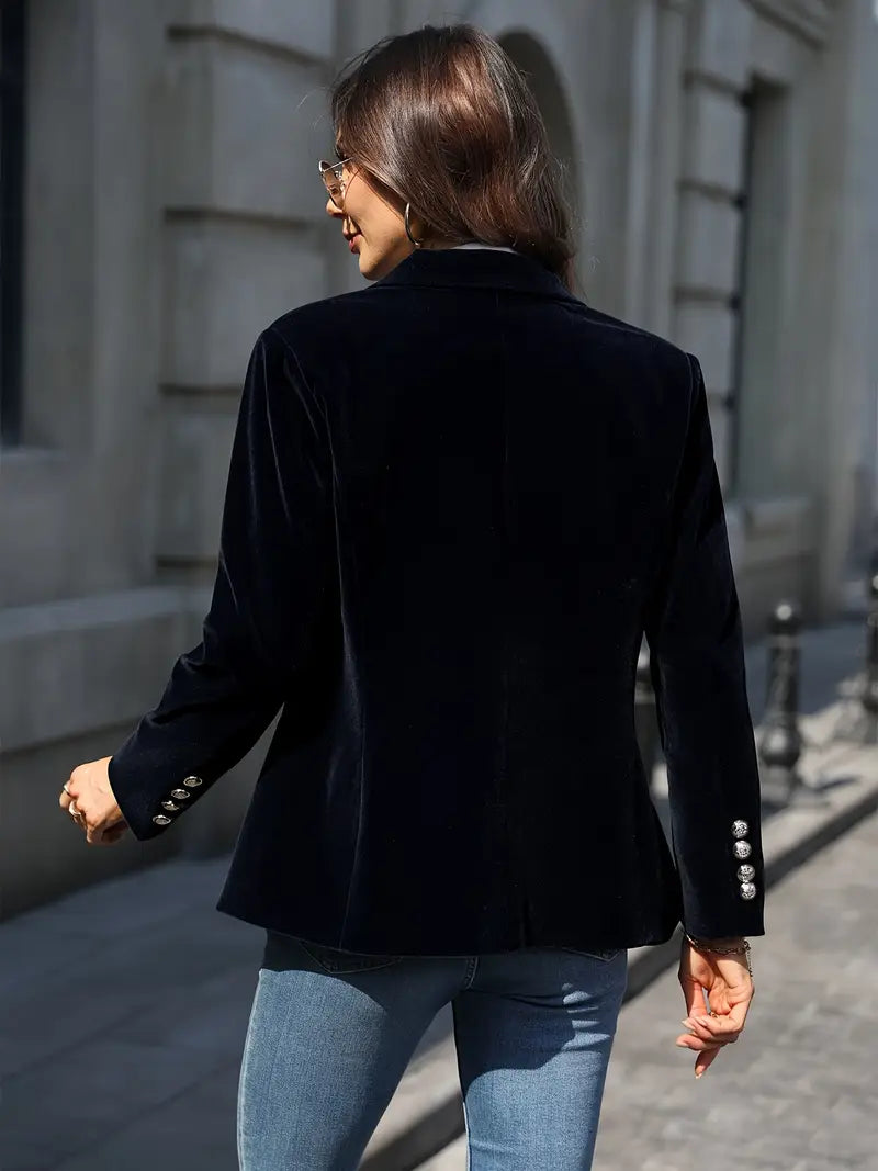 Kvinnors Blazer med Tidlös Stil 1