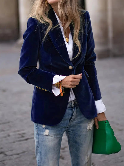 Kvinnors Blazer med Tidlös Stil 5