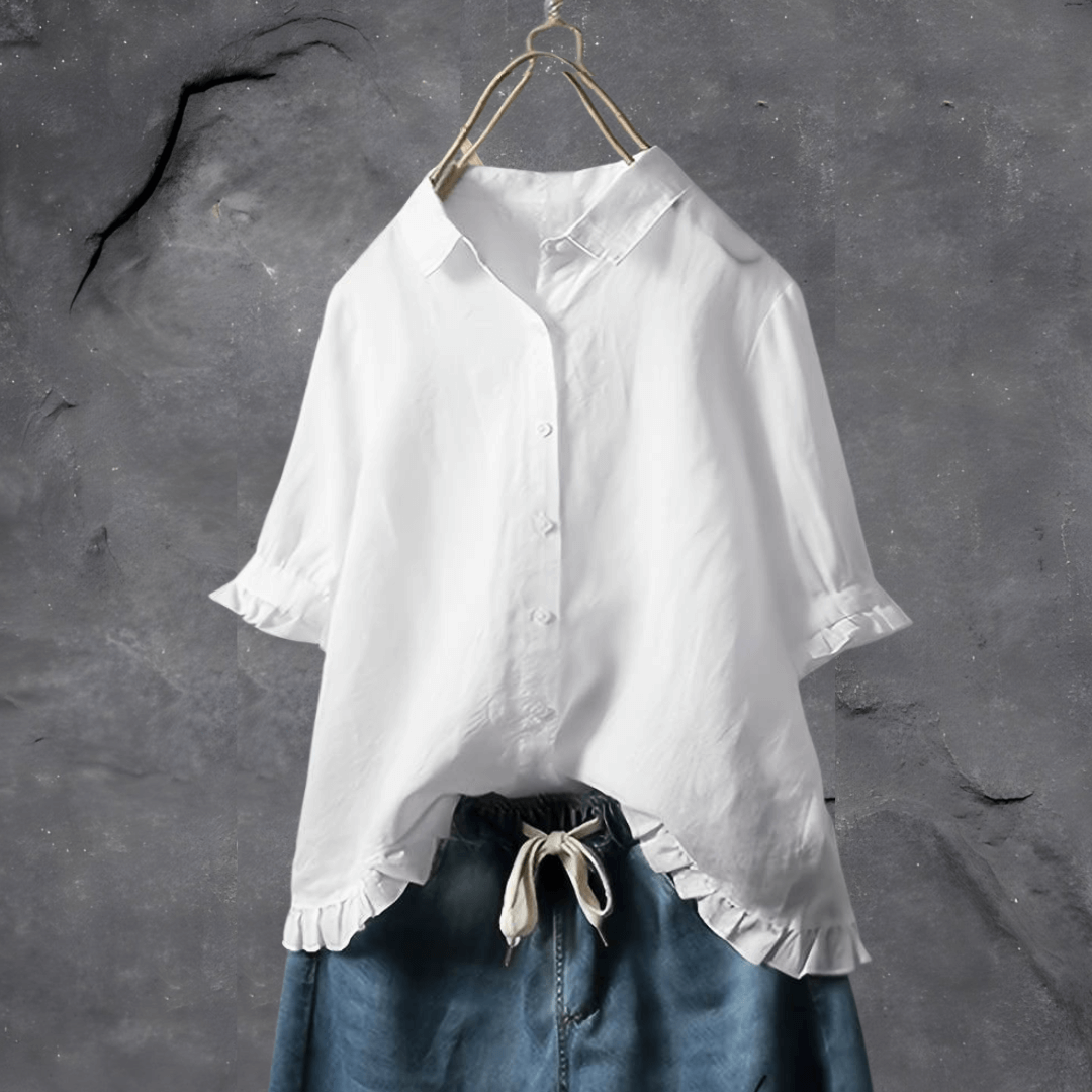 Kvinnors Blus Modern Design Lätt Ventilerande Material 1