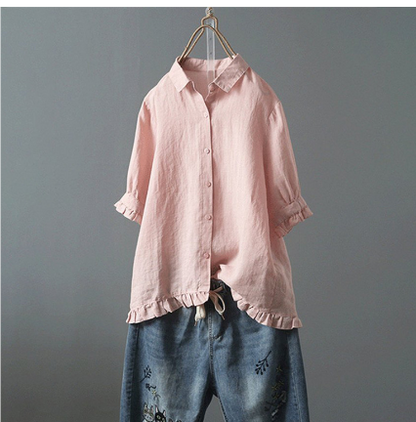 Kvinnors Blus Modern Design Lätt Ventilerande Material 3