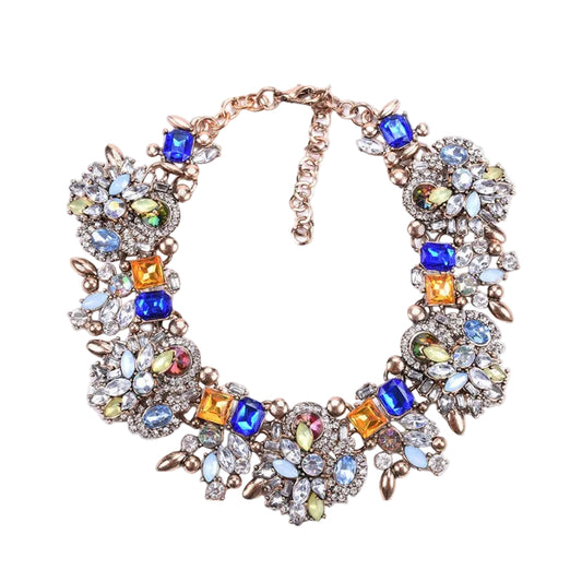Kvinnors Bohemiska Blomsterhalsband 0