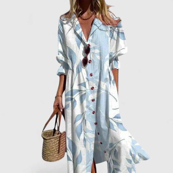 Kvinnors Boho Klänning Med Unik Design 1