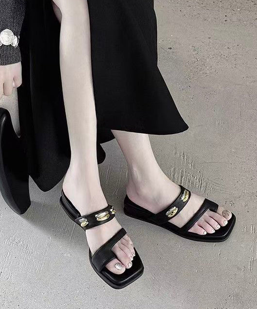 Kvinnors Boho Sandaler med Öppen Tå 2