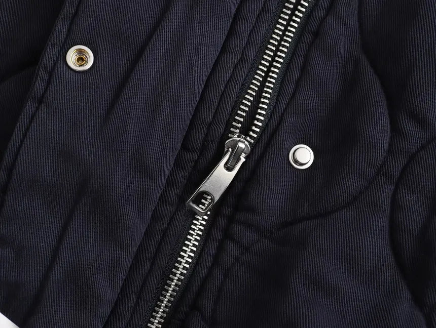 Kvinnors Bomullsjacka med Rund Hals 6