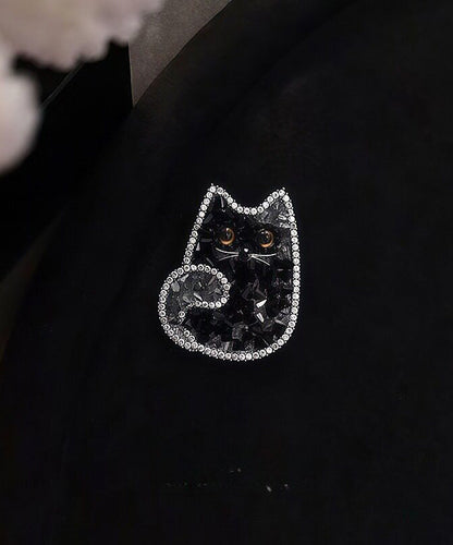 Kvinnors Brosch Katt Design 2