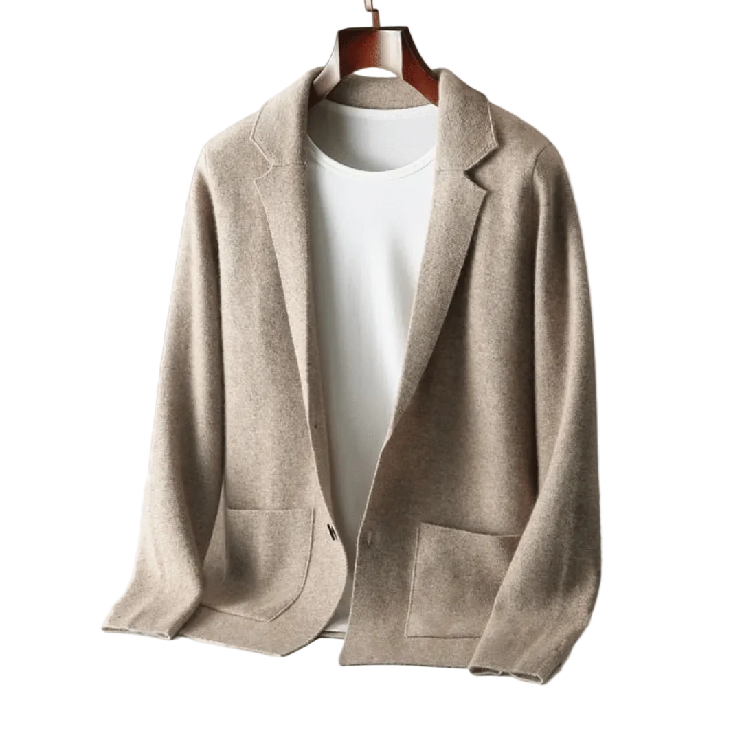 Kvinnors Cardigan i Merino Stil 0