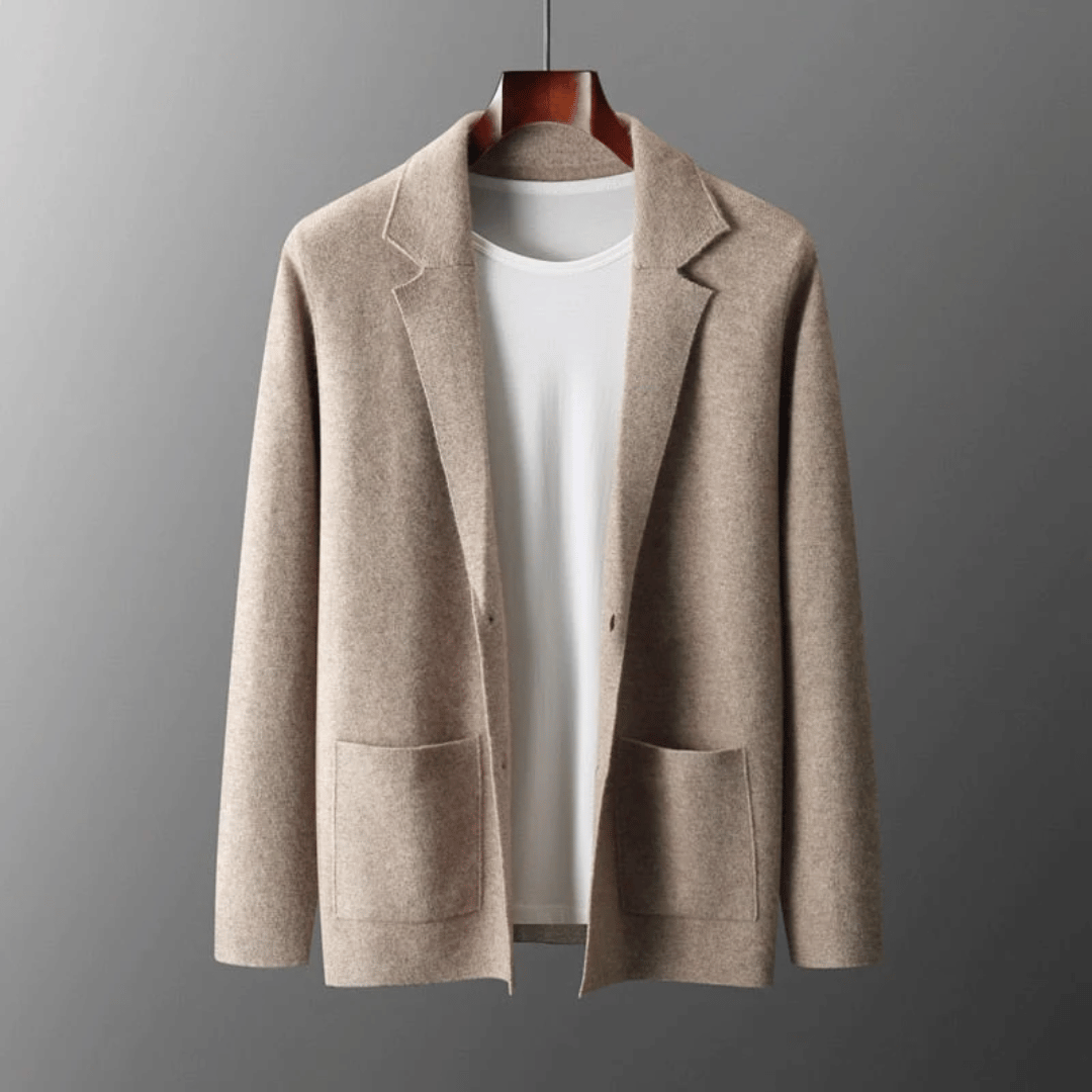 Kvinnors Cardigan i Merino Stil 1