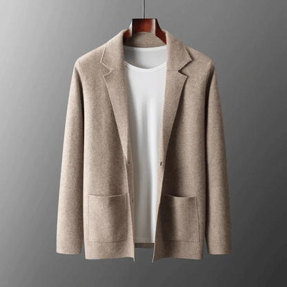 Kvinnors Cardigan i Merino Stil 1