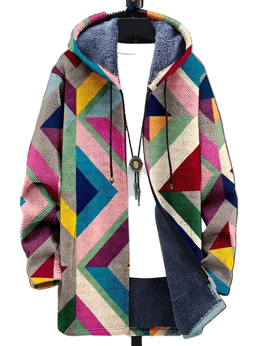 Kvinnors Cardigan med Konsttryck 0